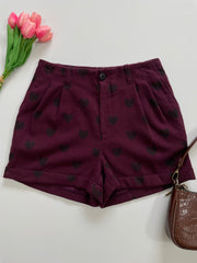 H&m Hearts Shorts-Waist 26