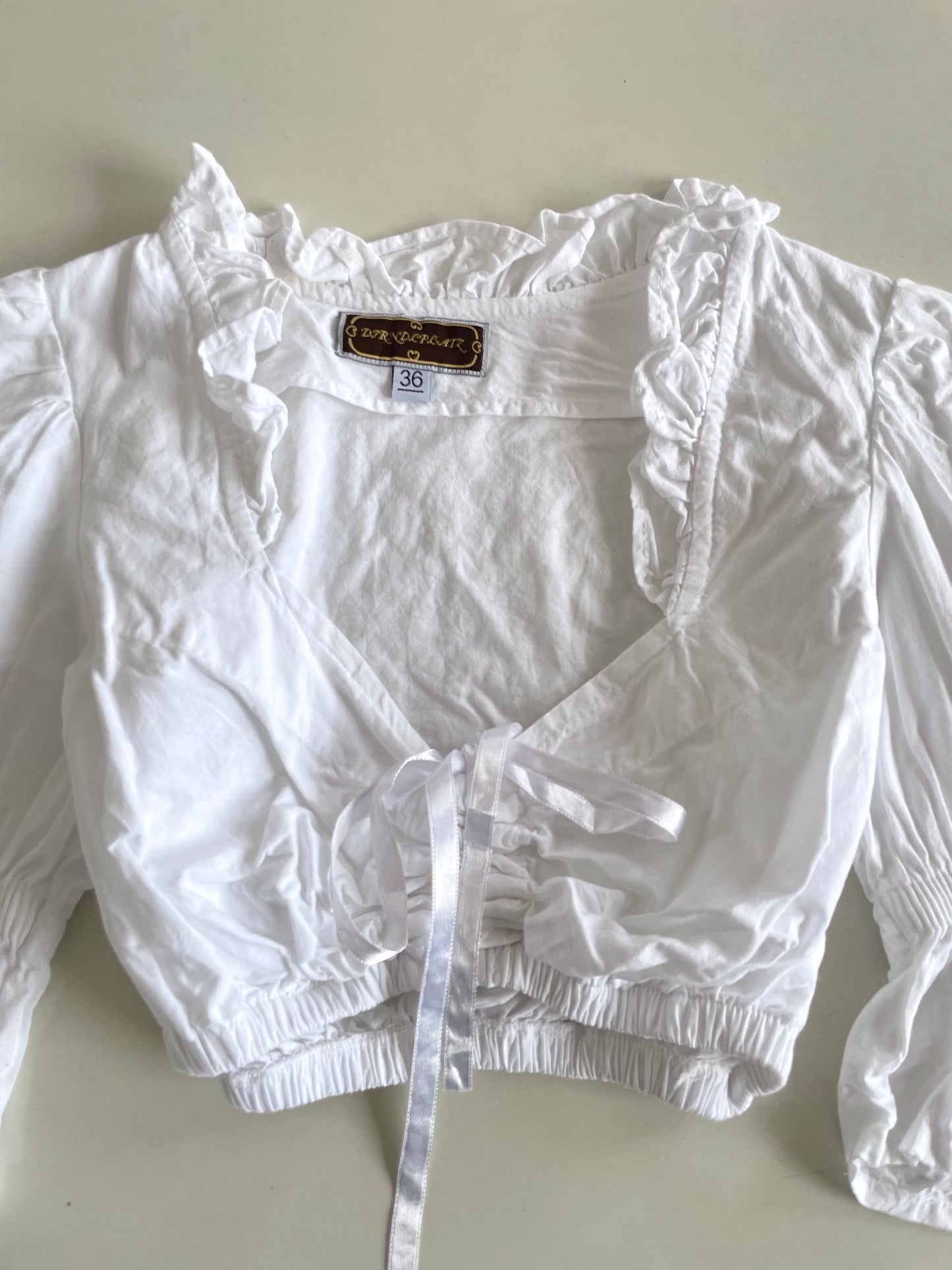 Victorian White Top-Bust 28 to 30