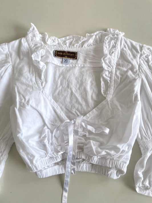 Victorian White Top-Bust 28 to 30