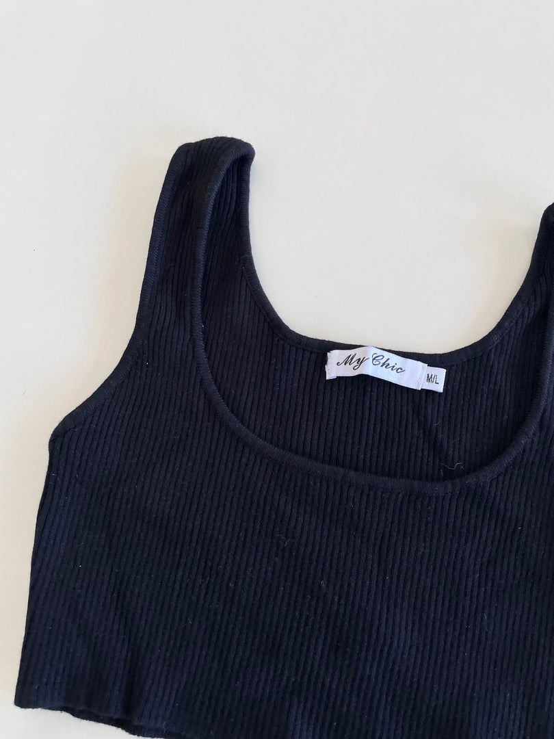 My Chic Rib Top-Bust 30 to 34