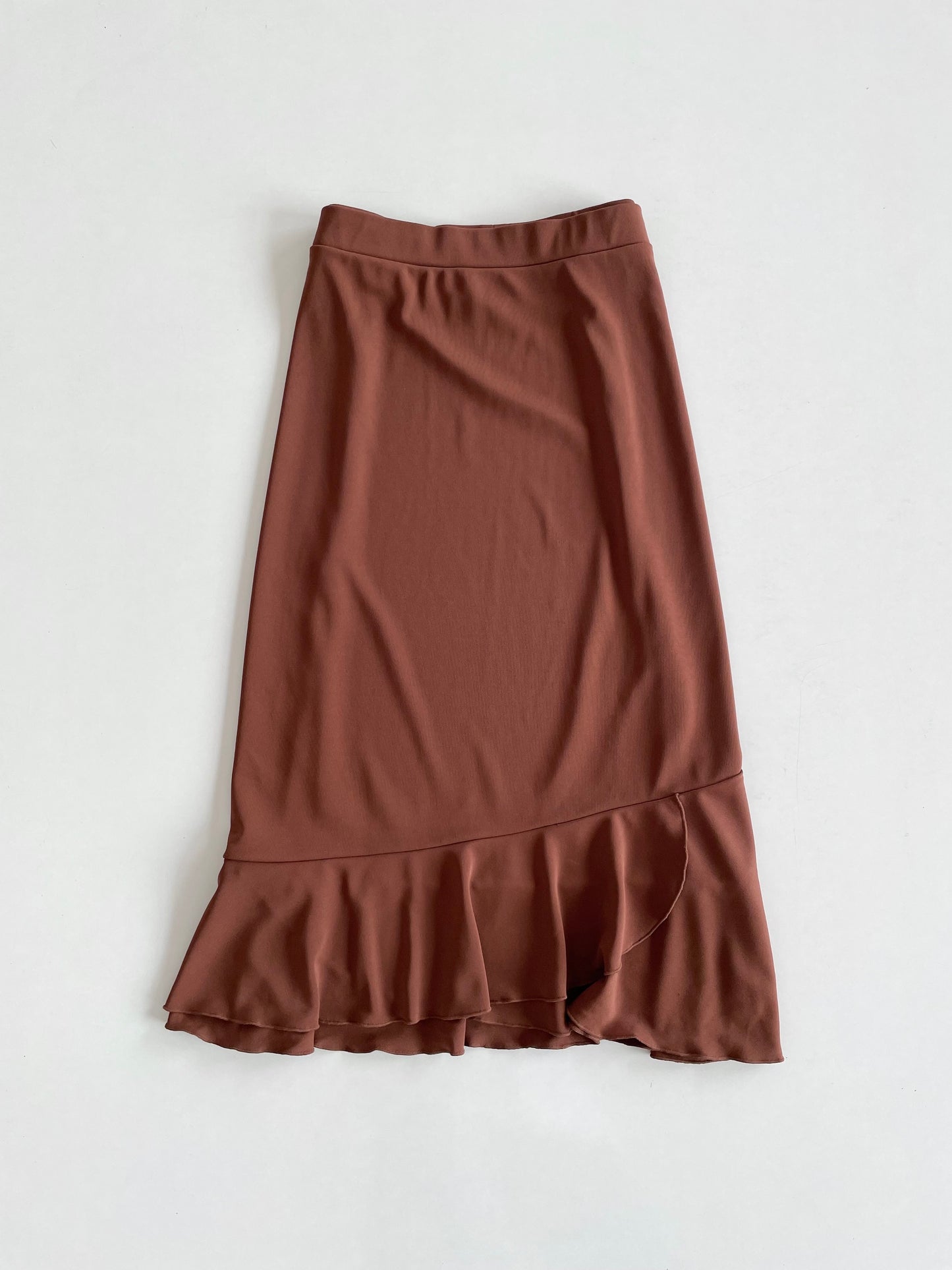 Vintage Brown Skirt-Waist 30 to 34