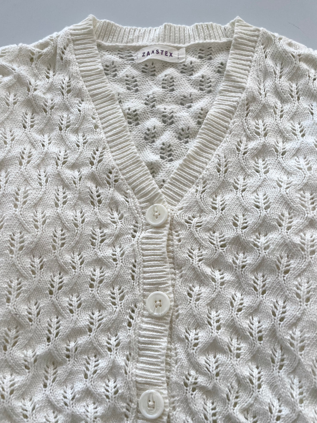 Zaastex Solid Soft Cardigan Sweater-Bust 36