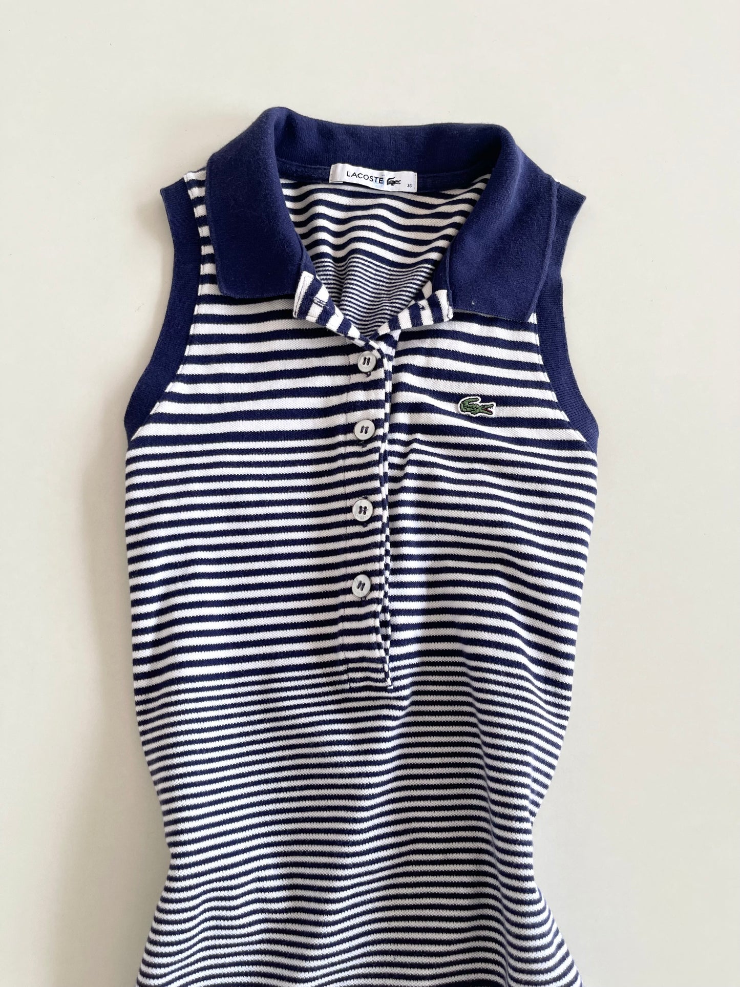 Lacoste 100% Cotton Vintage Dress-Bust 34 to 36