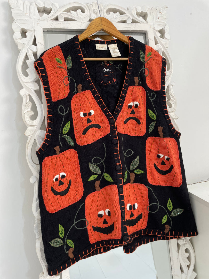 Bobbie Brooks Christmas Sweater Vest-Bust 46