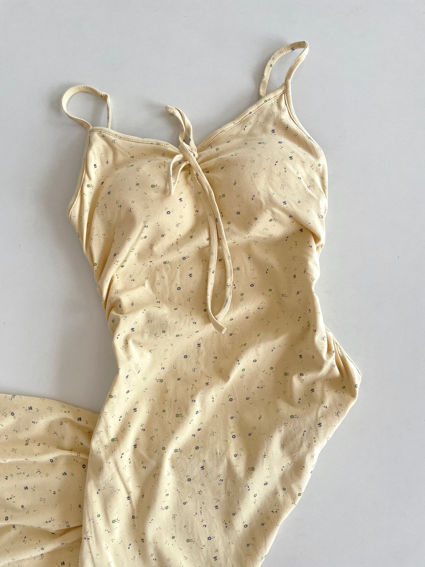 Lime Slip Dress-Bust 34