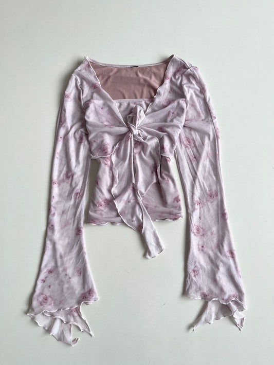 Dramatic Sleeve Top-Bust 34 to 36