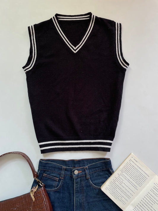 Chunky Sweater Vest-Bust 38