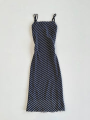 Striped Slip Dress-Bust 32 to 34