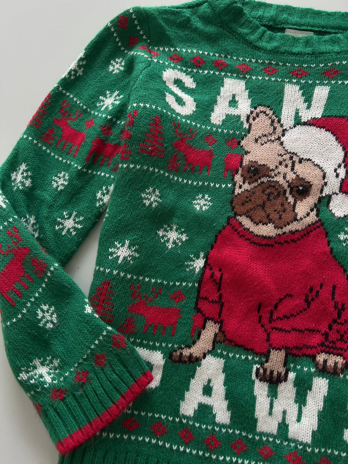 Holiday Time Christmas Sweater-Bust 32