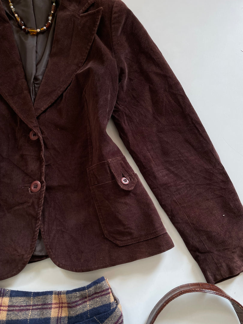 Corduroy Blazer-Bust 38