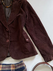 Corduroy Blazer-Bust 38