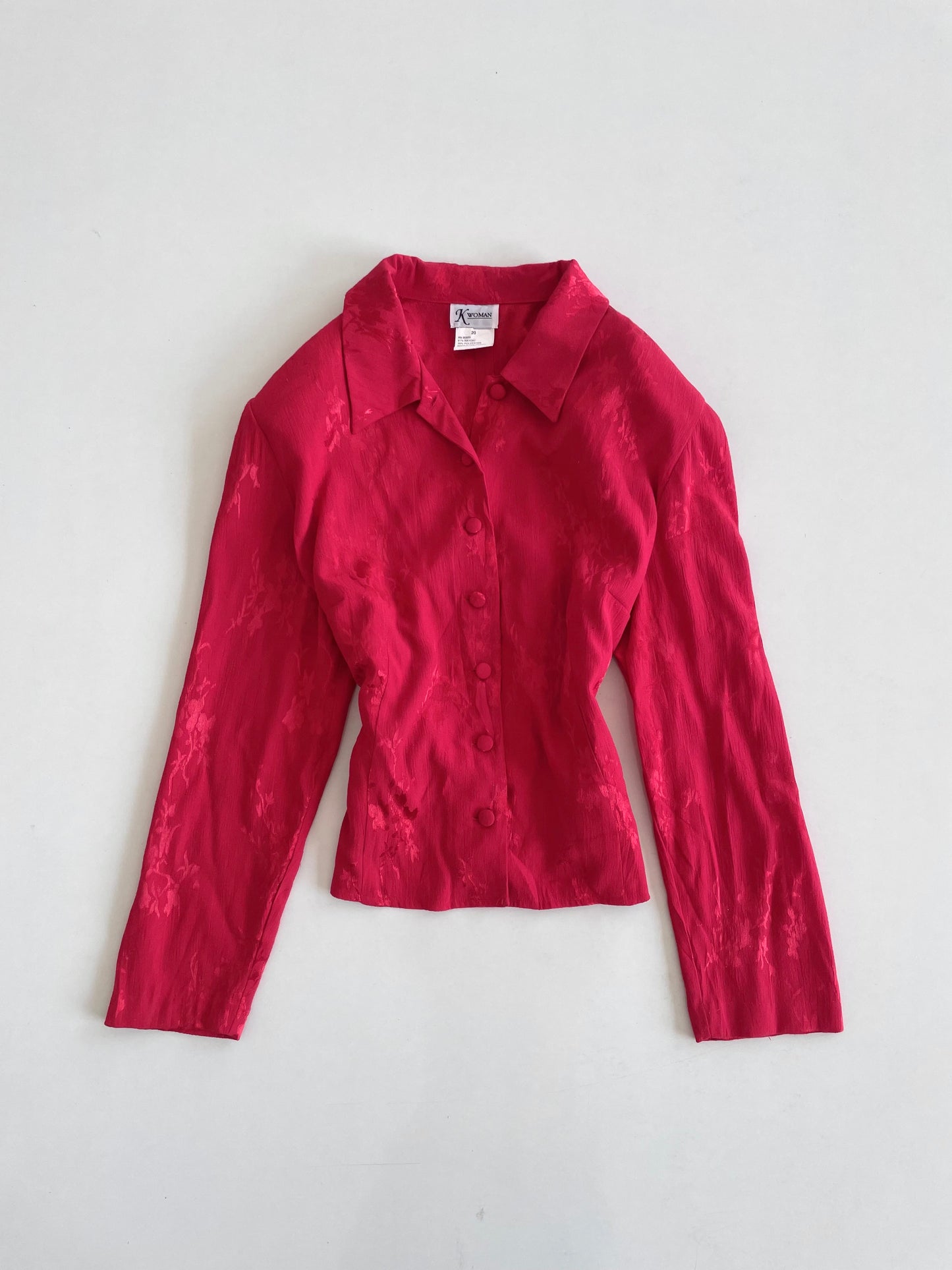 Kwoman Satin Jacquard Blazer -Bust  48