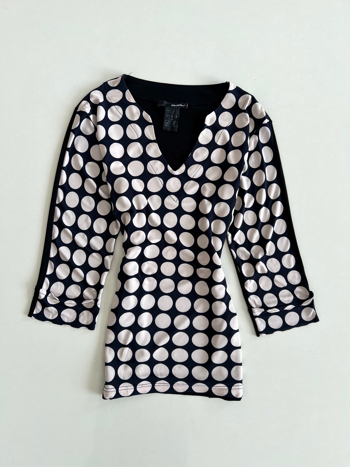 Kristal Polka Dot Top-Bust 40 to 44