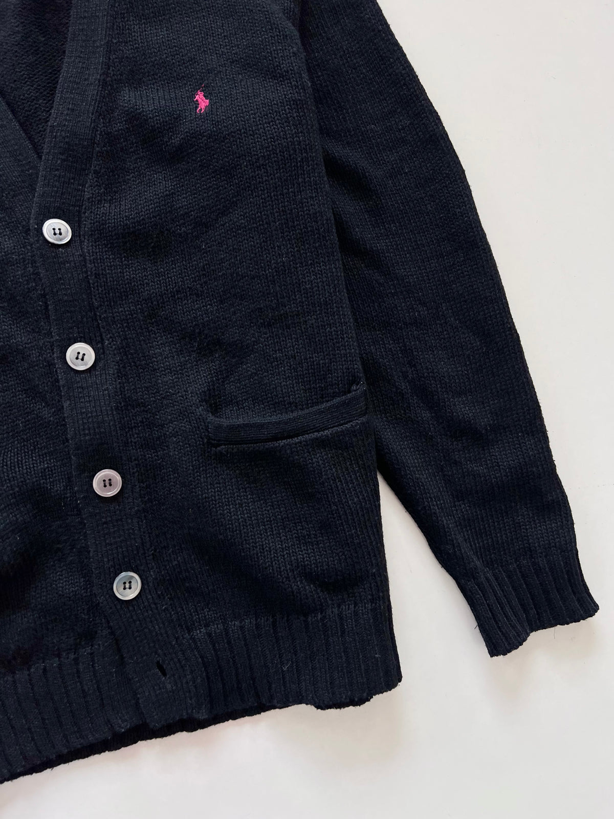 Ralph Lauren 100% Lambs Wool Vintage Cardigan-Bust 46
