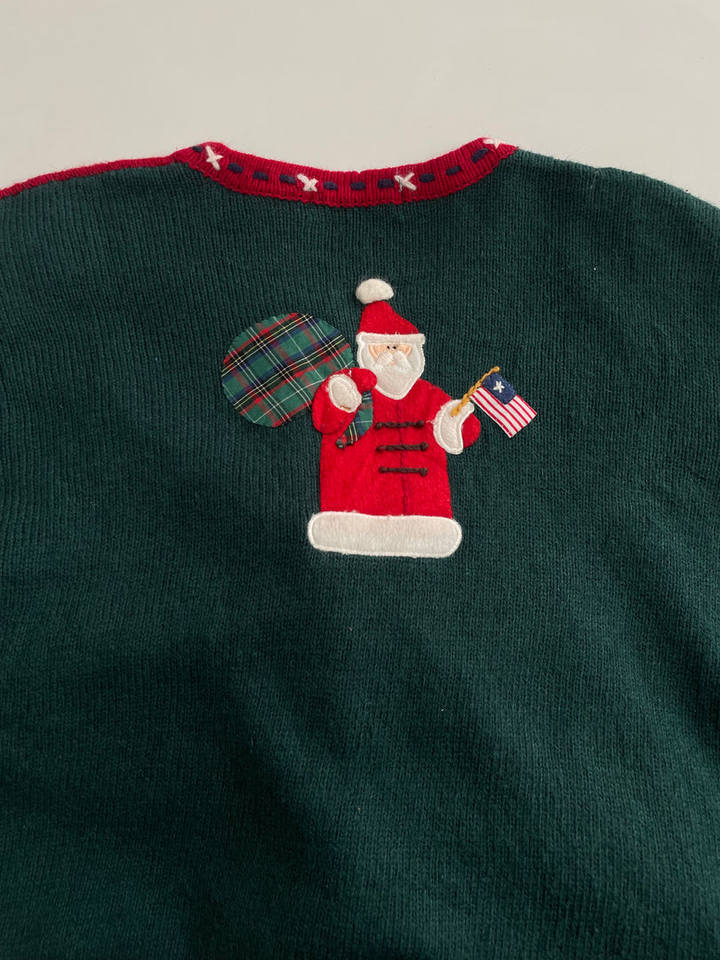 Karen Scott Christmas Sweater-Bust 40