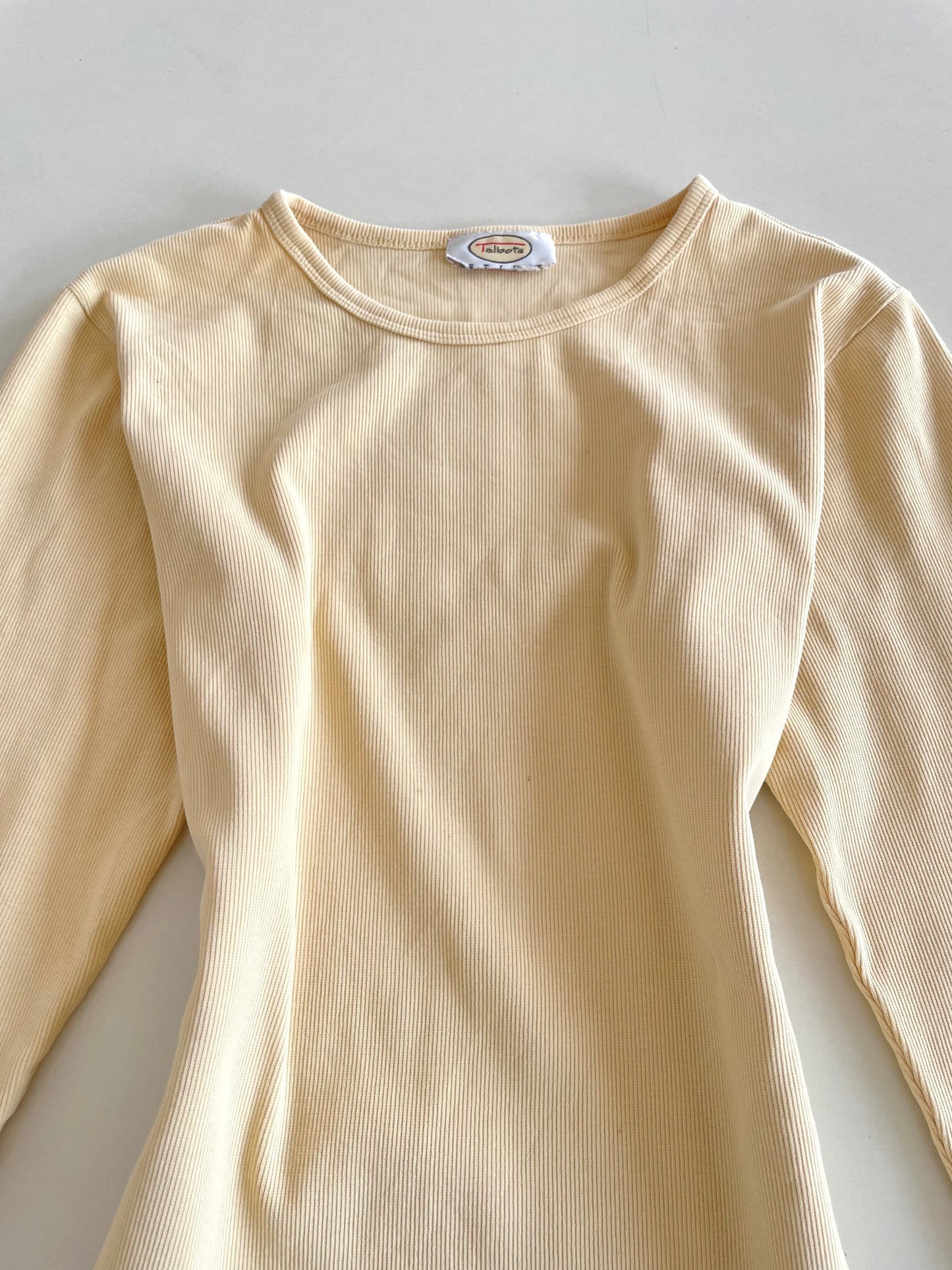 Talbots Ribbed Top-Bust 38 to 40