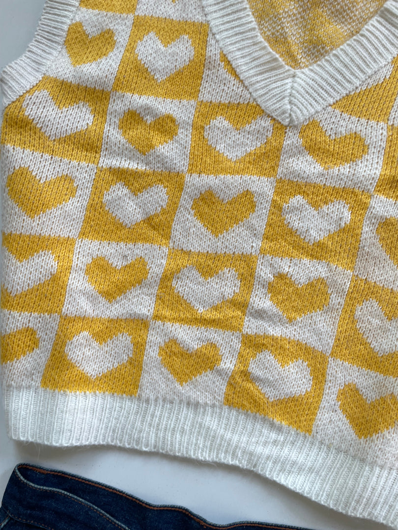 Chunky Sweater Vest-Bust 40