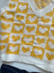 Chunky Sweater Vest-Bust 40