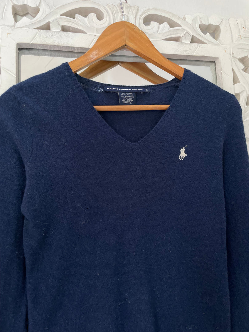 Vintage Ralph Lauren Merino & Cashmere Wool Sweater-Chest 32 to 34