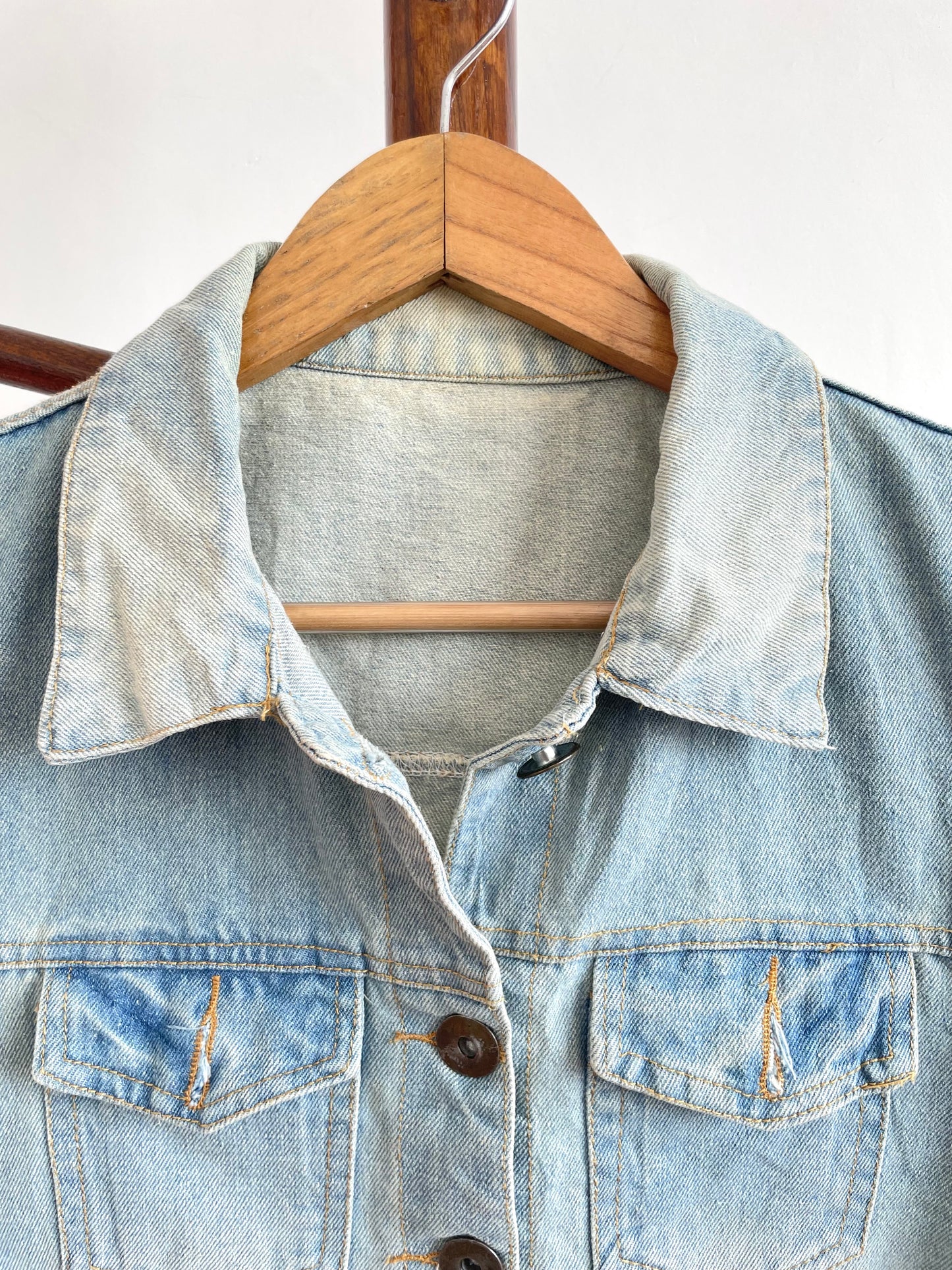Denim Vest-Chest 32