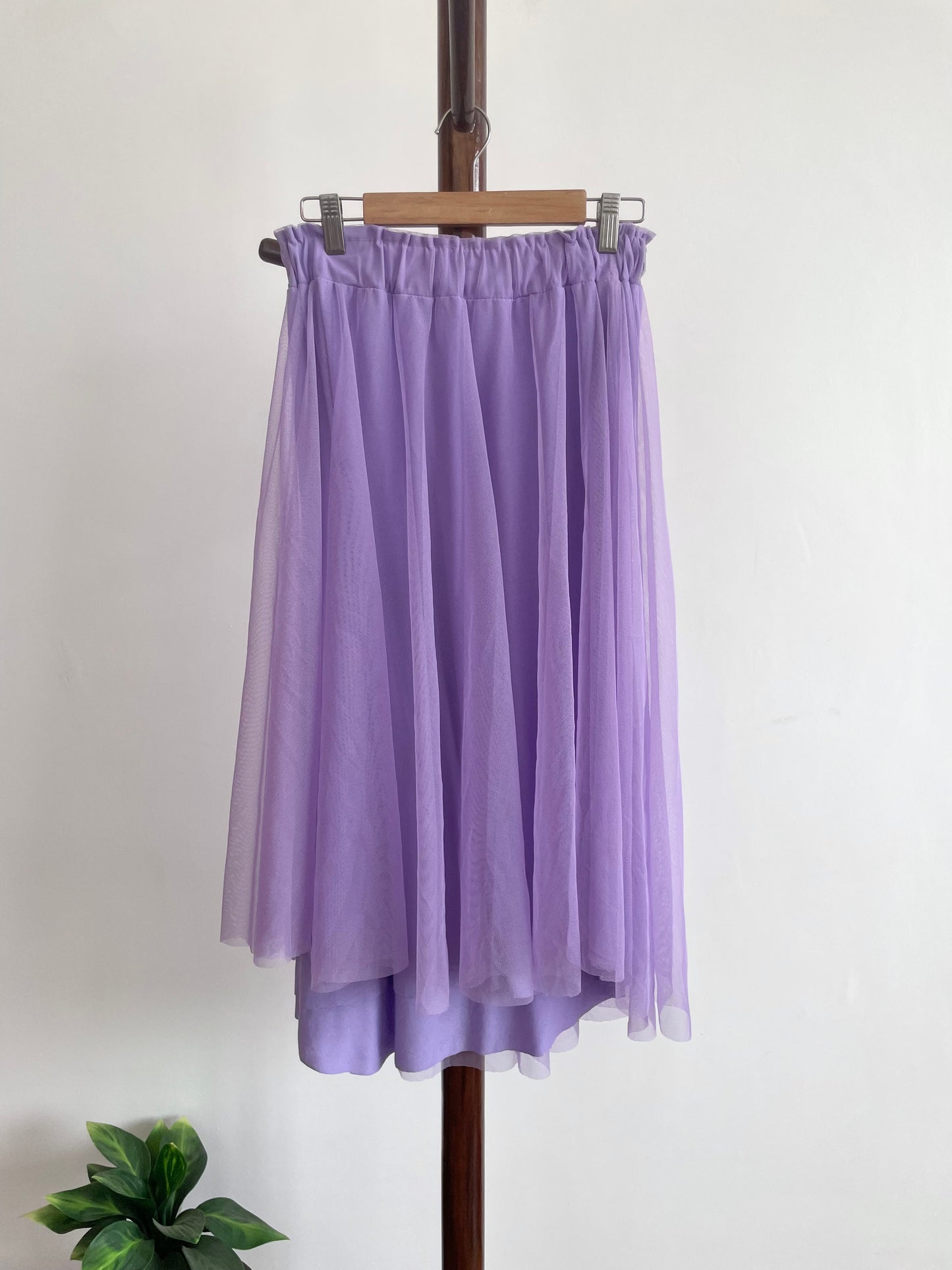 Lavender Tulle Skirt-Waist 30 to 34