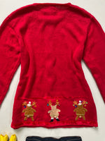 Load image into Gallery viewer, The Quacker Factory Christmas Sweater-Bust 38
