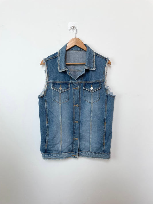 Denim Vest-Bust 42
