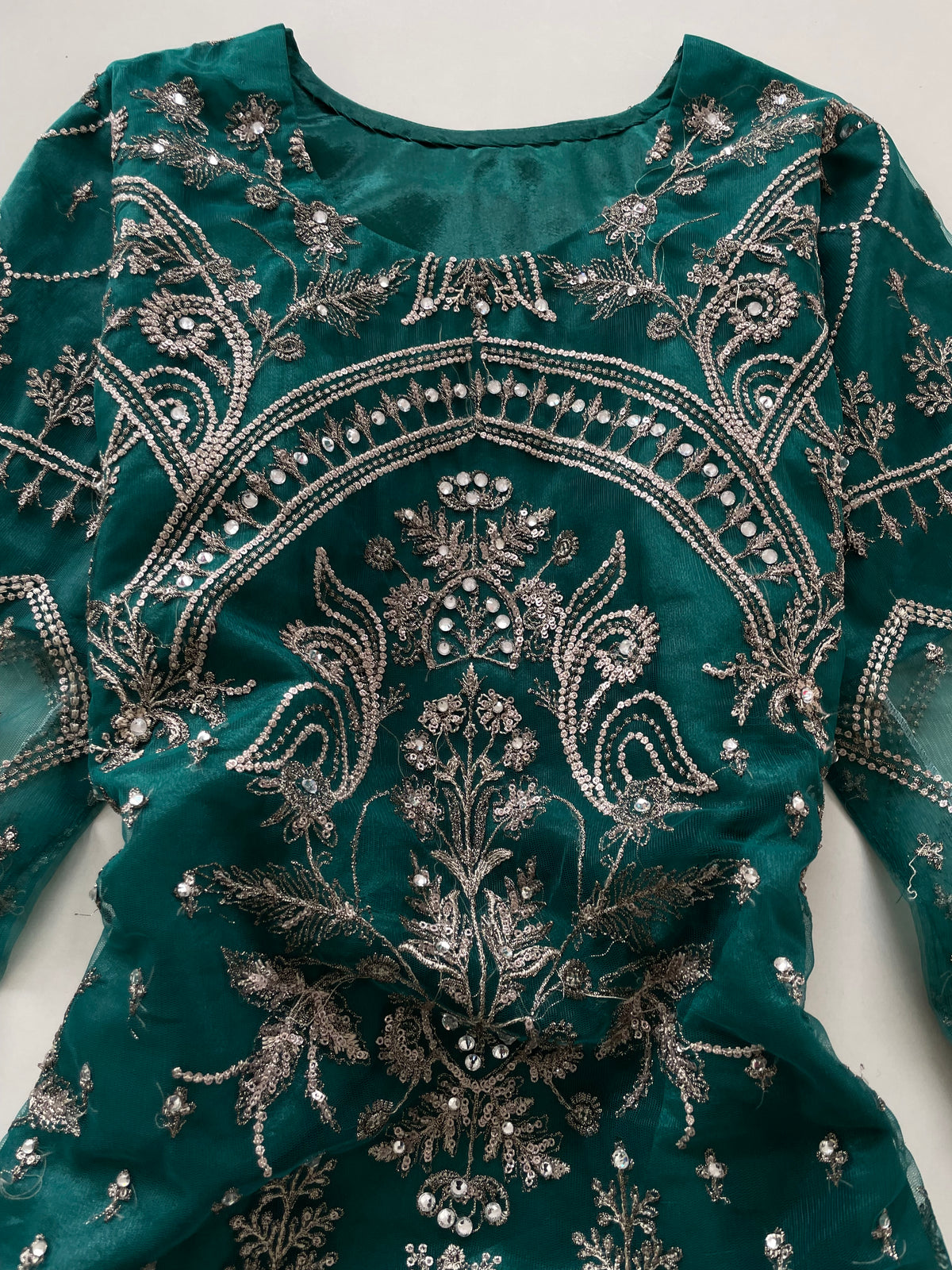 Embroidered Kurta & Plazo Set-Bust 40 Plazo-Waist 34 to 38