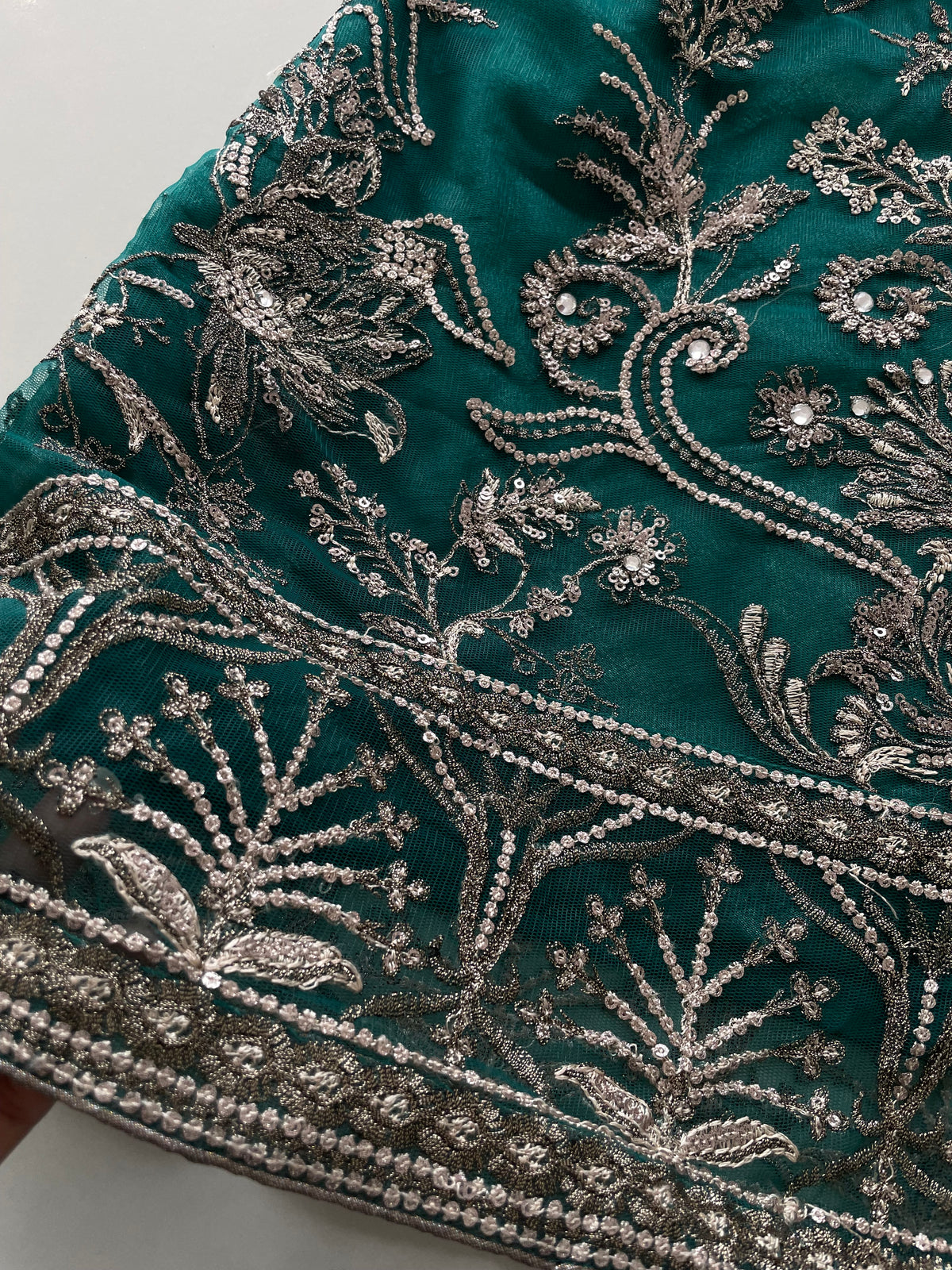 Embroidered Kurta & Plazo Set-Bust 40 Plazo-Waist 34 to 38