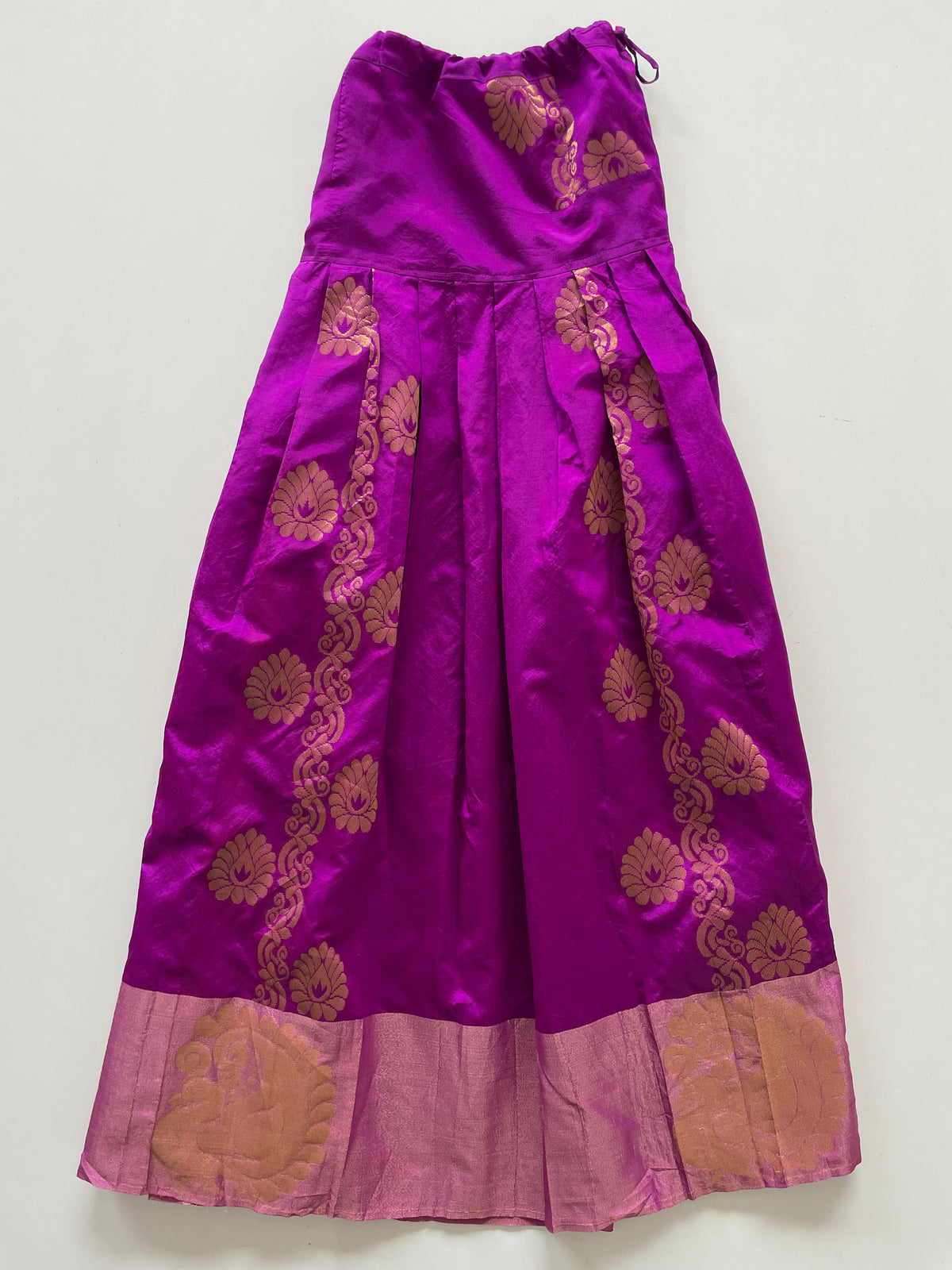 Desi Banarasi Lehenga Dupatta & Choli Set-Bust 38 Waist Upto 32