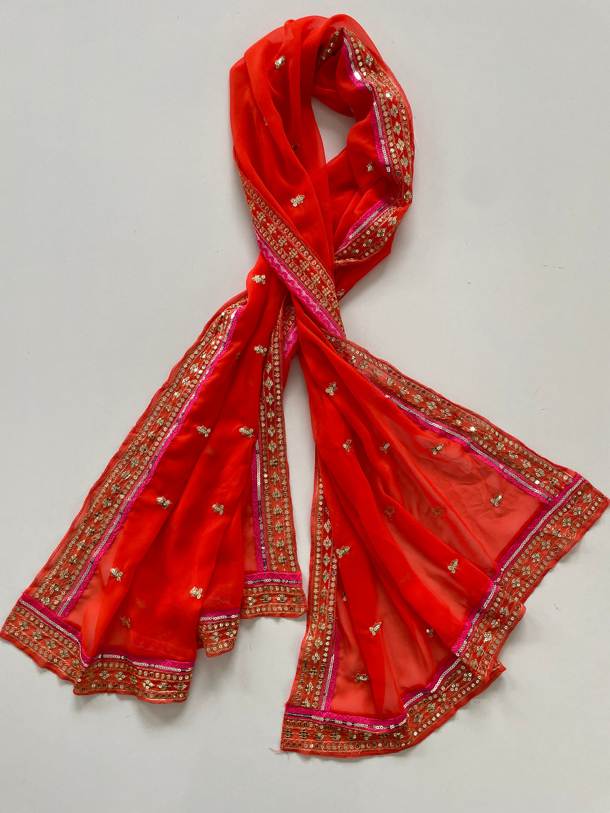 Dupatta & Plazo Set-Waist 26 to 32